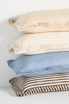 Luxe Linen Blend Pillow | Anthropologie (US)