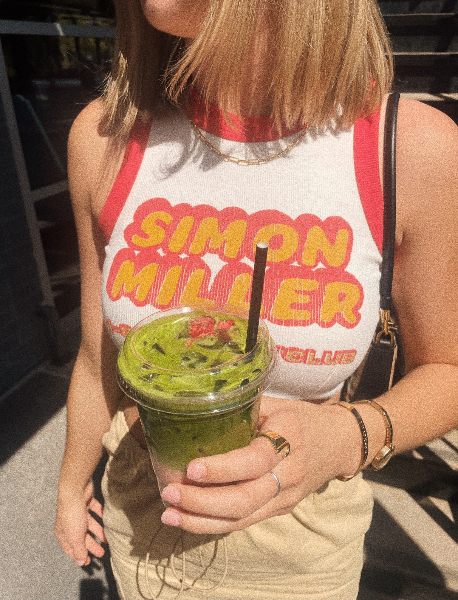 loved my matcha just as much as my outfit this day #simonmiller #cargoskirt #summerlook

#LTKitbag #LTKSeasonal #LTKfit