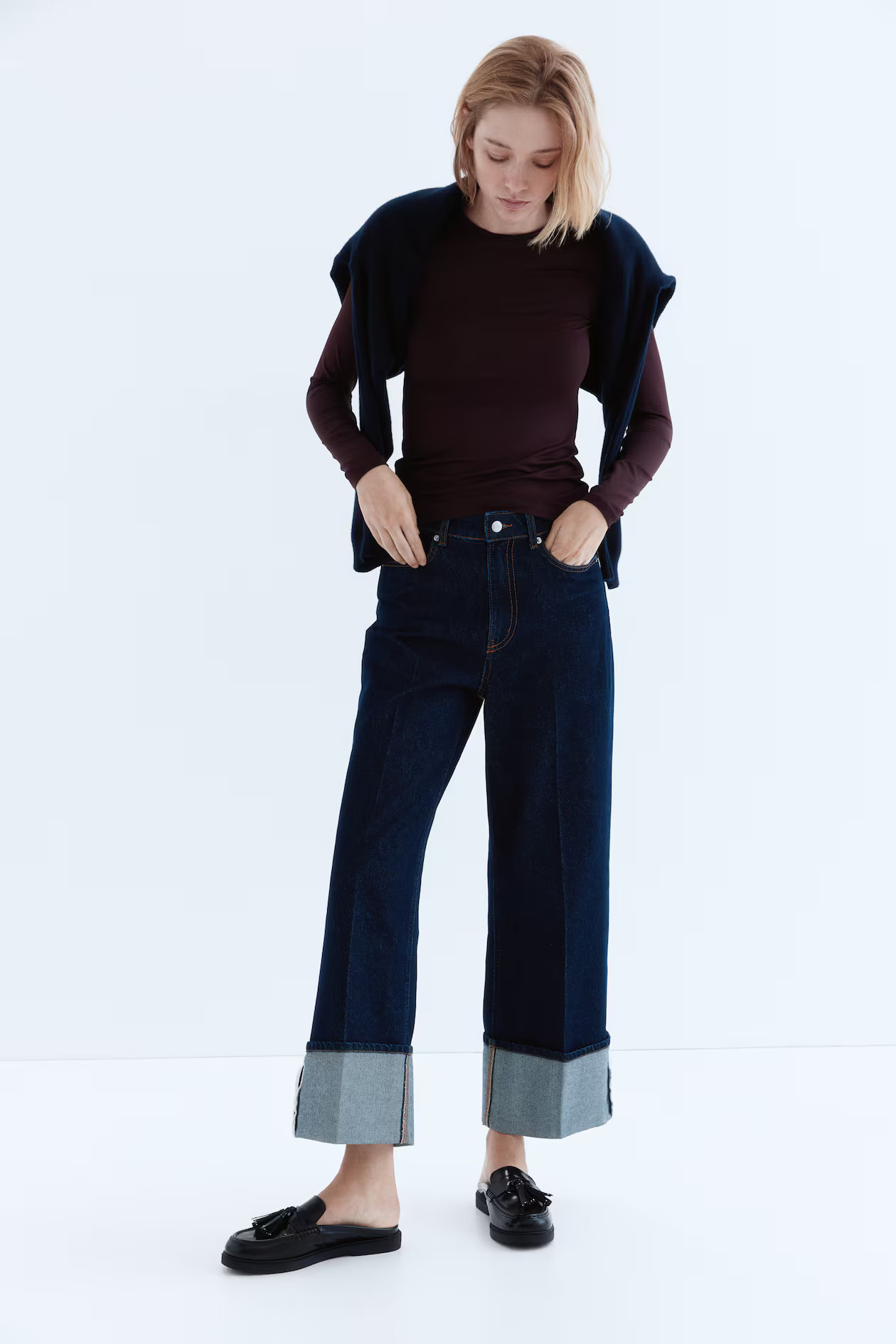 Long-sleeved microfibre top | H&M (UK, MY, IN, SG, PH, TW, HK)