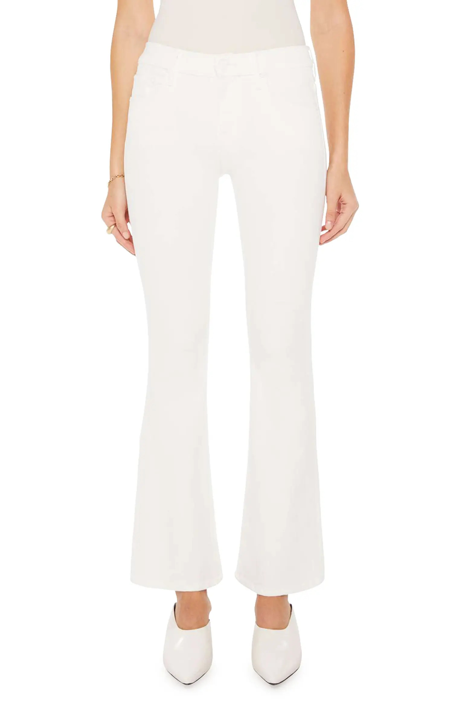 MOTHER The Down Low Weekend Skimp Flare Jeans | Nordstrom | Nordstrom