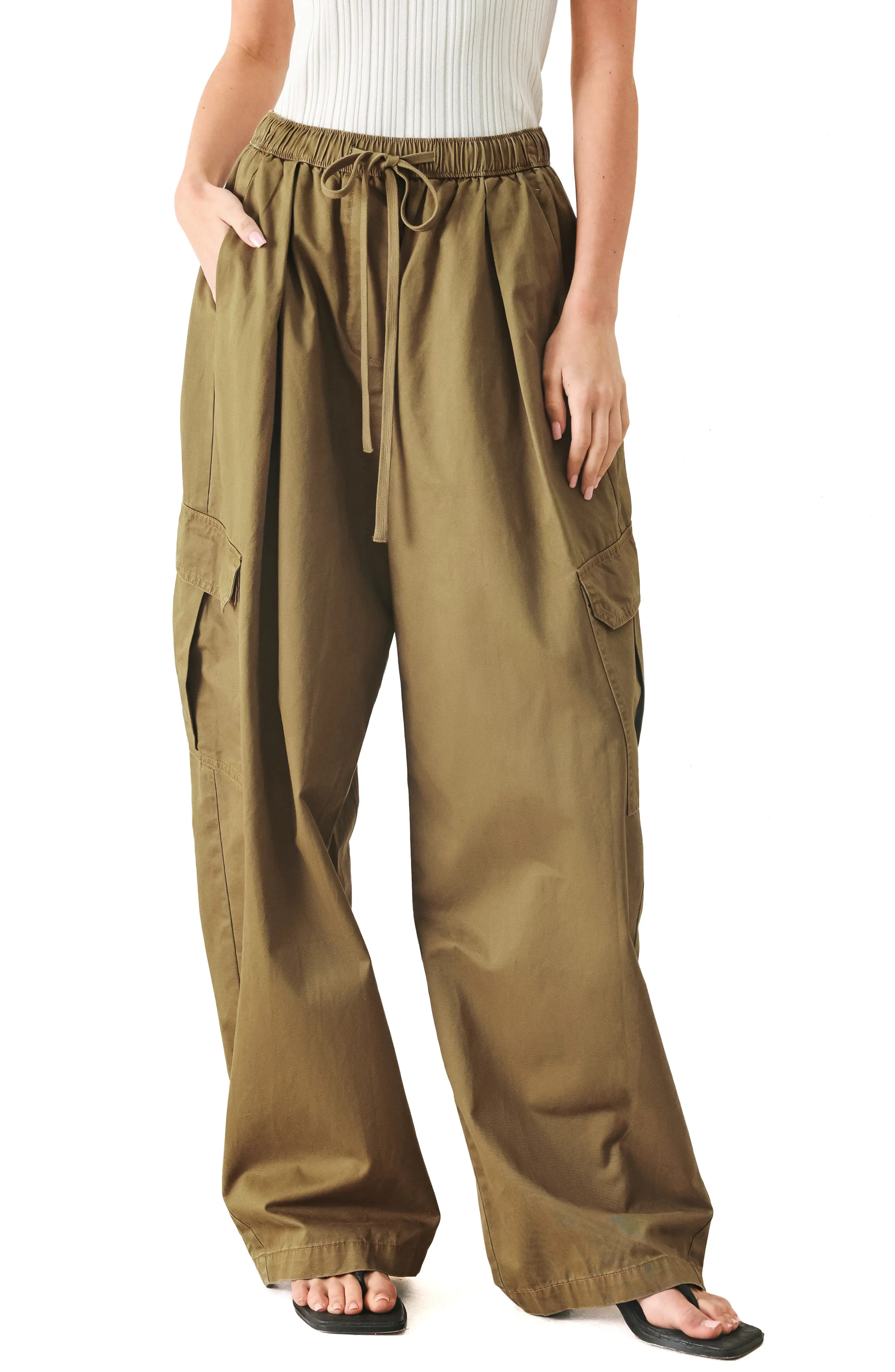 FREEMARKET Cotton Cargo Pants (Women) | Nordstromrack | Nordstrom Rack
