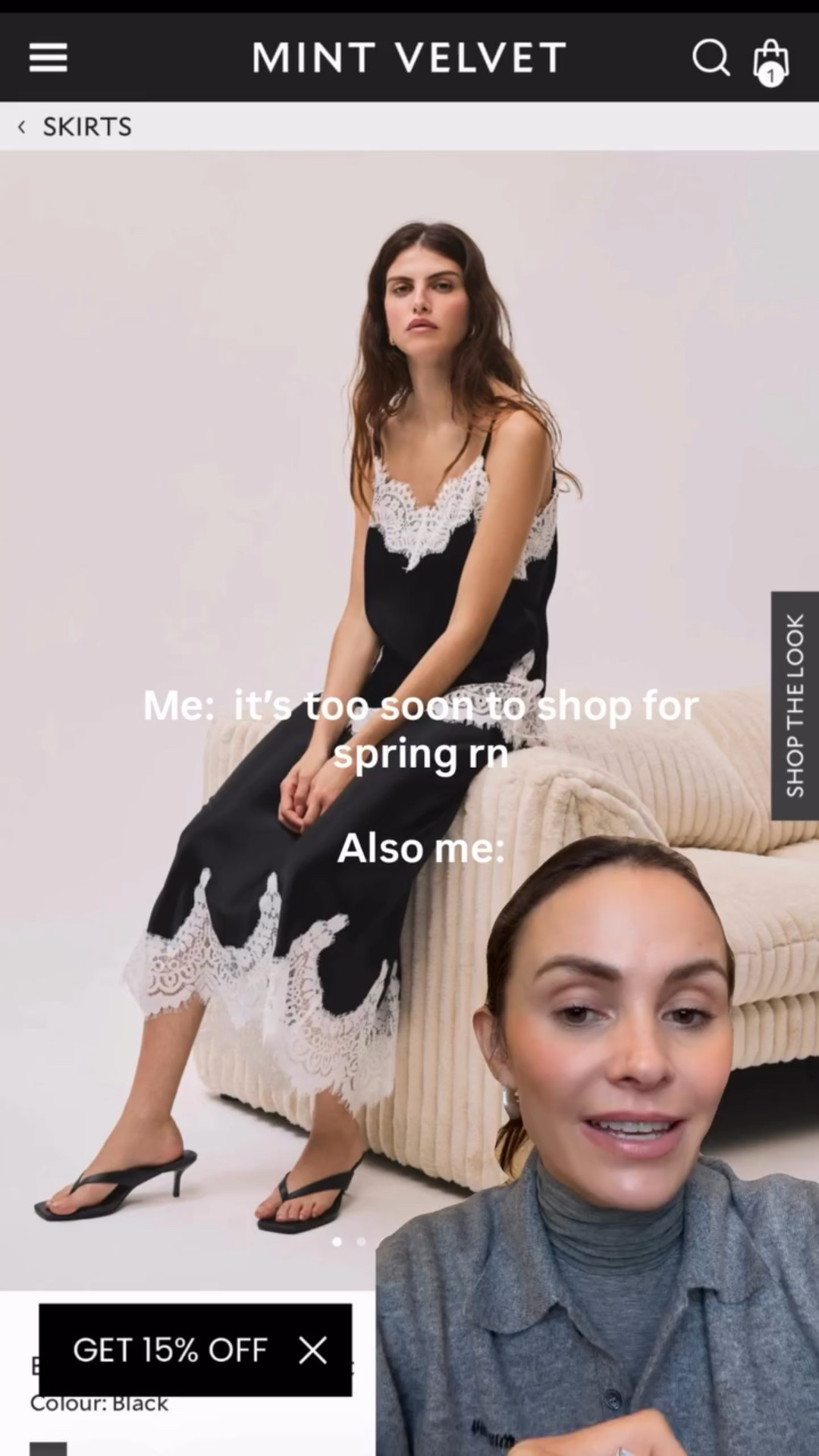 Me:  it’s too soon to shop for spring rn 

Also me: 