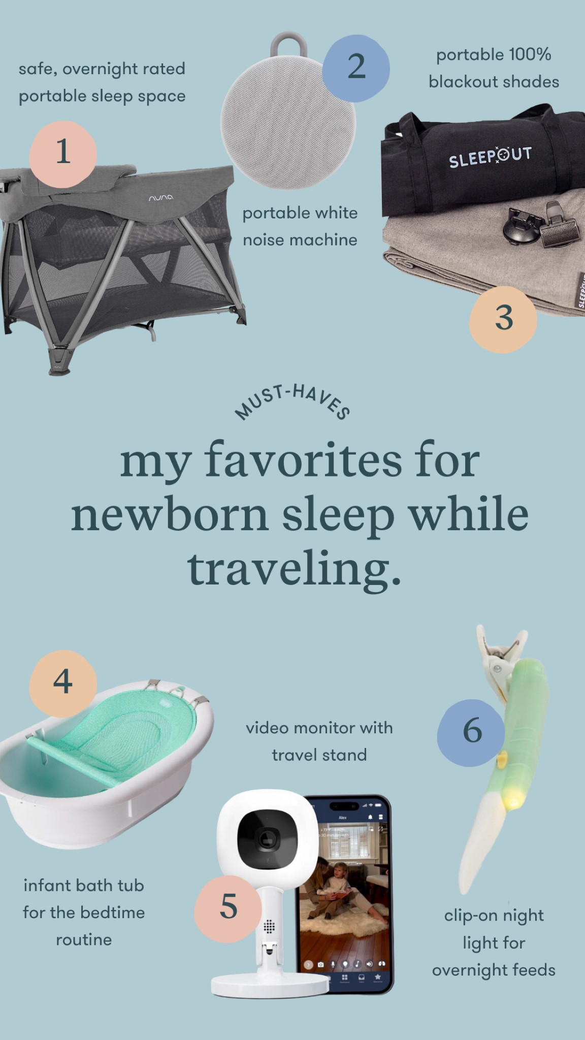 If you’re traveling with your baby or newborn, or wondering what to put on your baby registry for travel, here are my top picks for newborn baby sleep while traveling! 

#LTKBaby #LTKBump