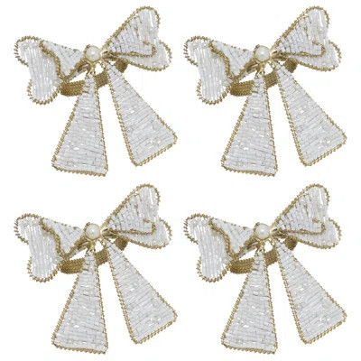 Beaded Bow Napkin Ring (Set of 4) | Wayfair North America