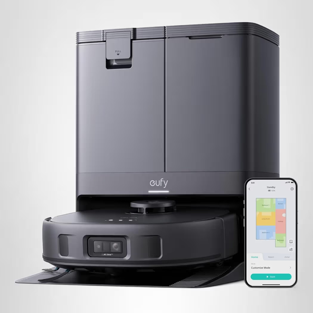 eufy X10 Pro Omni Robot Vacuum and Mop Combo, Incredible Suction, Dual Mops with 12 mm Auto-Lift ... | Amazon (US)