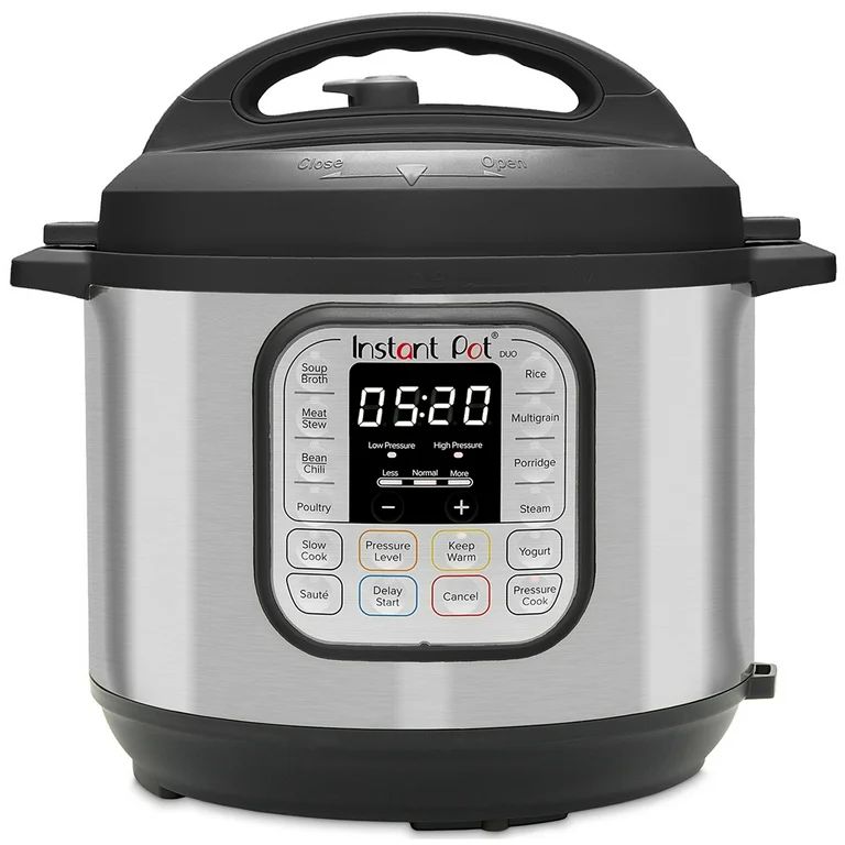 Instant Pot Duo 6-Quart 7-in-1 Electric Pressure Cooker, Slow Cooker, Rice Cooker, Steamer, Saut... | Walmart (US)