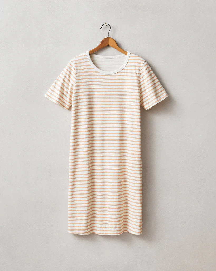 T-Shirt Dress Striped | American Giant