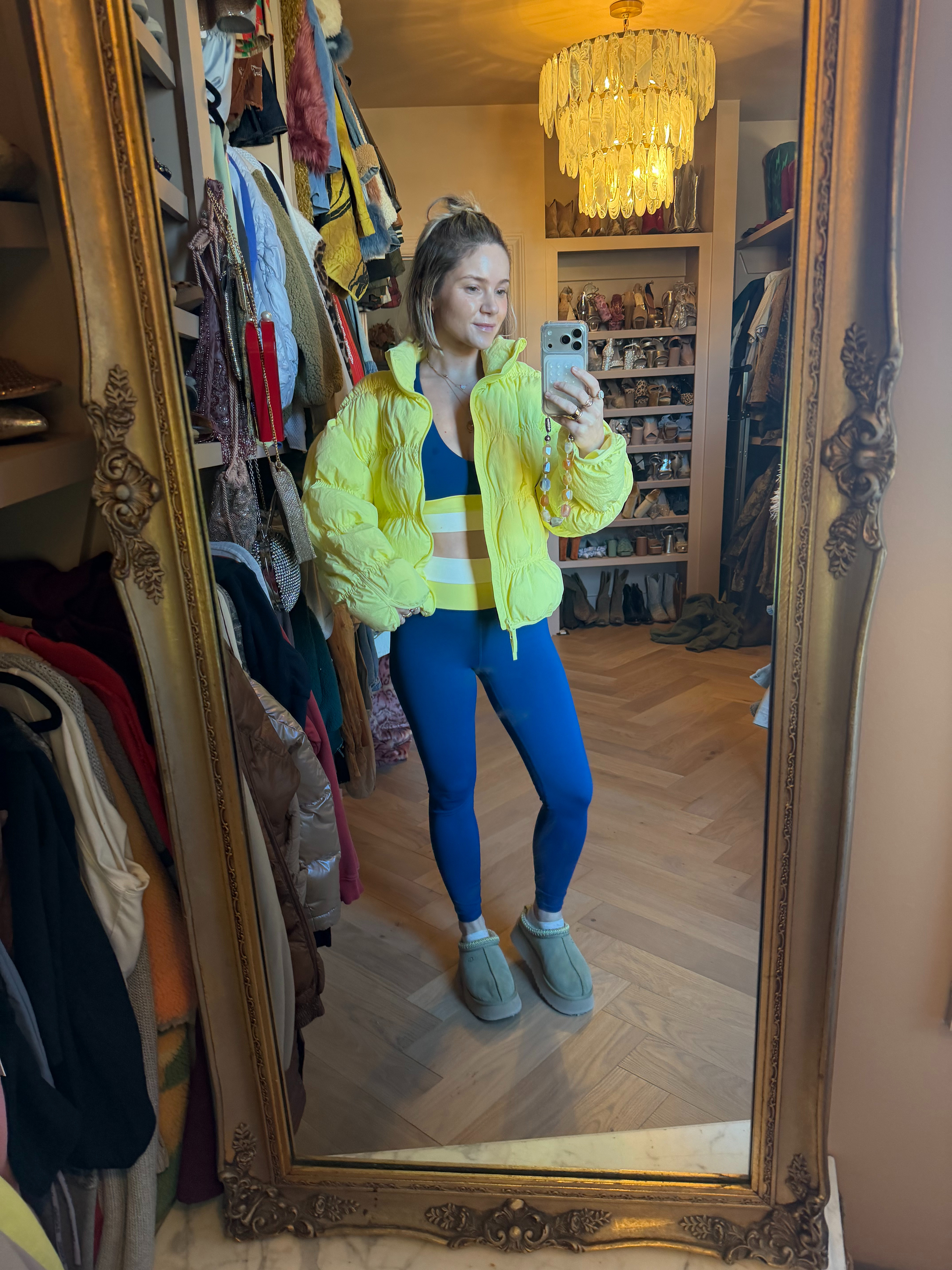 Barre class OOTD - loving this puffer & workout set from Target!  

 #LTKgrwm #LTKootd #LTKFindsUnder50