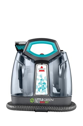 BISSELL Little Green Proheat Portable Deep Cleaner/Spot Cleaner and Car/Auto Detailer with self-Cleaning HydroRinse Tool for Carpet and Upholstery, Teal | Amazon (US)
