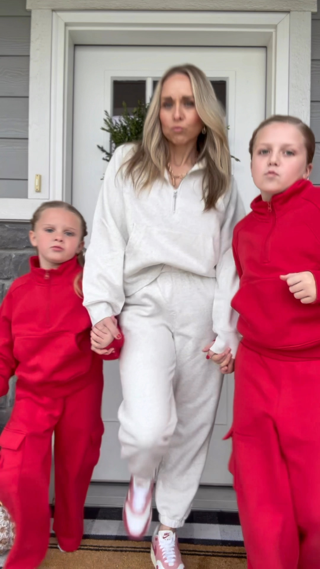 I saw these sets for my girls that matched mine and couldn’t resist!😍 they are sooo cute and my girls are obsessed with them. Super soft and on major sale!

We are all wearing true to size.  I did size up one size in my girls’ sweaters to add some length.🤪

Both mine and the girls’ set comes in multiple color options! 

#LTKSeasonal #LTKFindsUnder50 #LTKGiftGuide