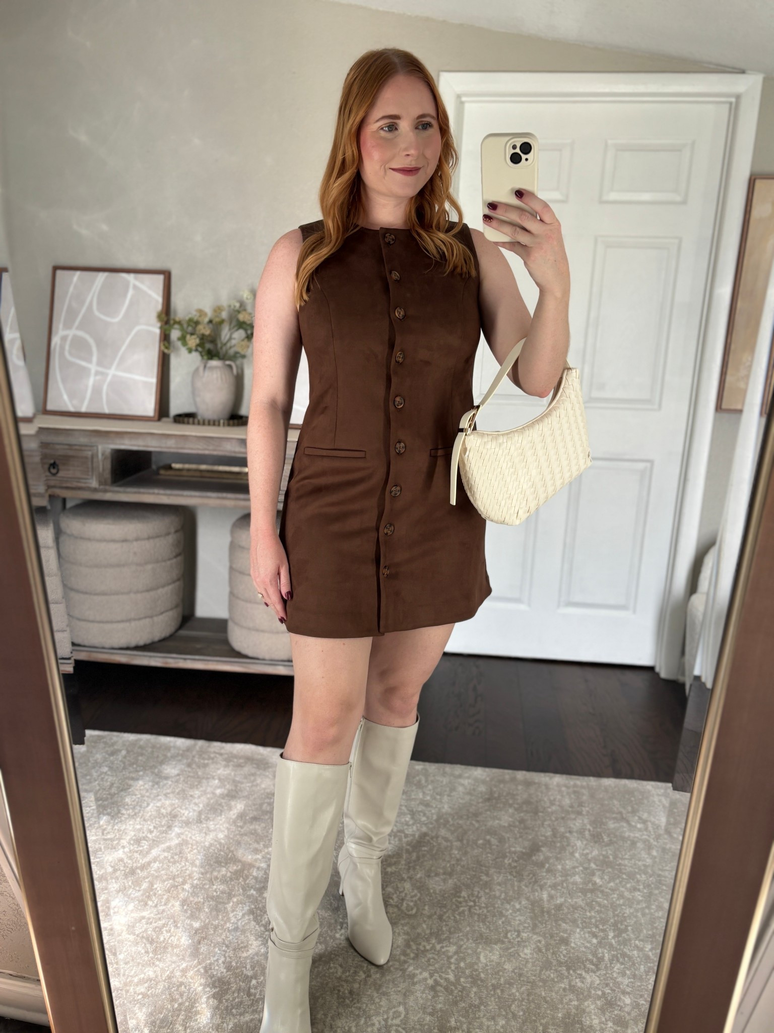 Faux suede dress size medium 

#LTKSaleAlert #LTKFindsUnder50 #LTKMidsize