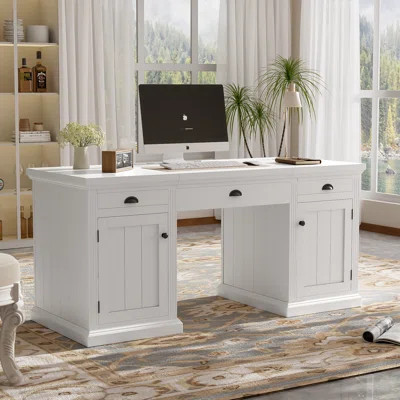 67" Modern Executive Desk | Wayfair North America