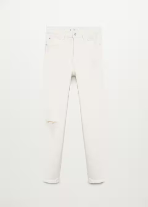 Noa high-waist skinny jeans | MANGO (UK)