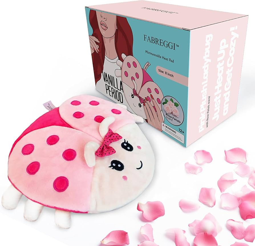 FABREGGI Period Cramps Pain Relief - Period Heating Pad, Microwavable Heating Pad for Period Cram... | Amazon (US)