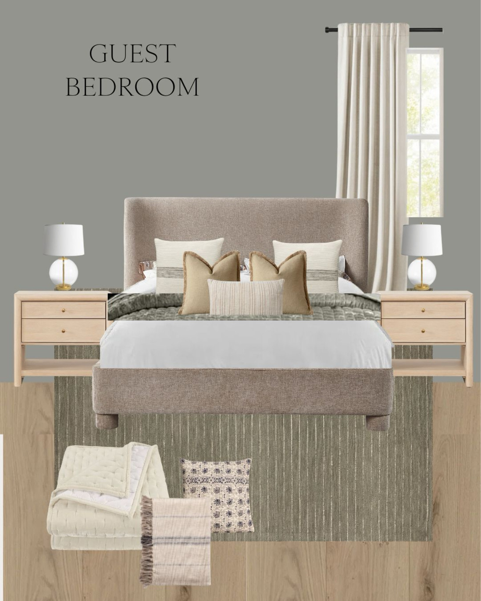 I love how this room is coming together! I’ve sourced most of this room from @wayfair! Wayfair has a great selection of bedroom items! 
 #Wayfair #Ad

#LTKHome #LTKStyleTip #LTKSaleAlert