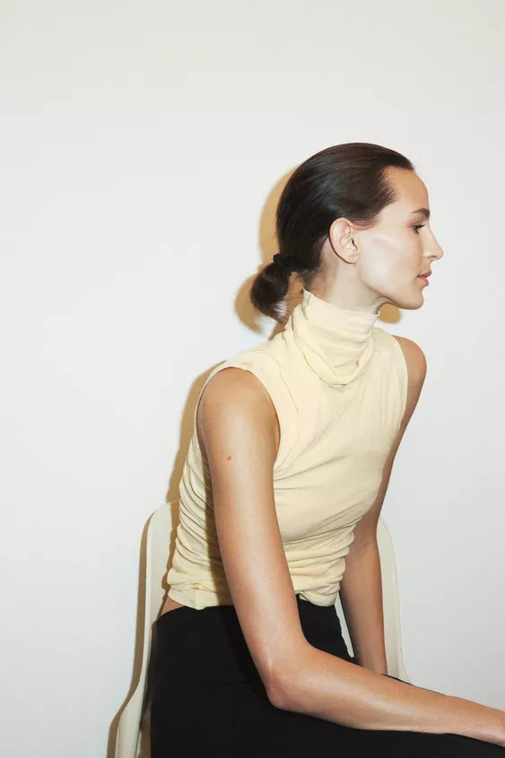 SUPIMA® ROLLKRAGEN-T-SHIRT | Zara DE