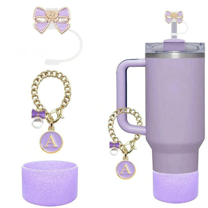 3pcs Cup Accessories Set For Cup 30 Oz 40 Oz Tumbler With Handle, Including Straw Cover Cap, Cup ... | SHEIN