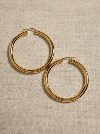Ravena Large Hoop Earrings | Aureus + Argent | Banana Republic (US)