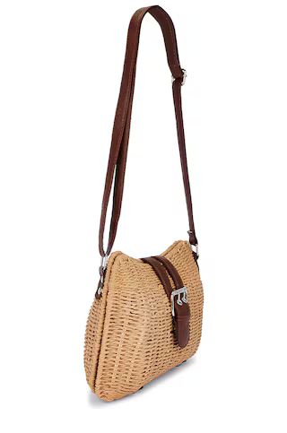 8 Other Reasons Straw Bucket Bag in Brown from Revolve.com | Revolve Clothing (Global)