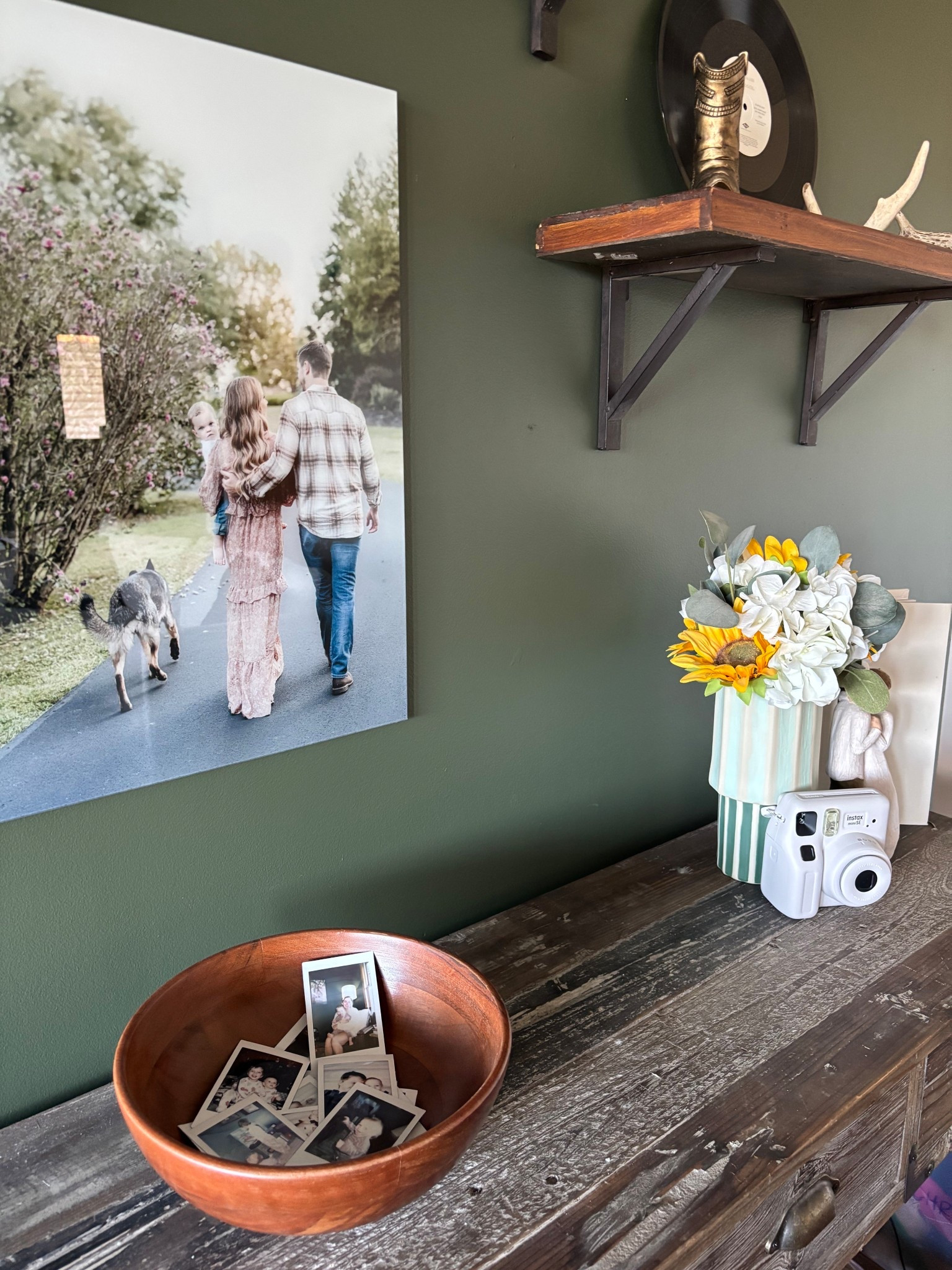 Polaroid bowl! We have an album but Beau has like snapping pictures so moved our fruit bowl to be a Polaroid bowl 😂 these prints from fracture would be perfect for Christmas photos to hang at home!

#LTKU #LTKGiftGuide #LTKHome