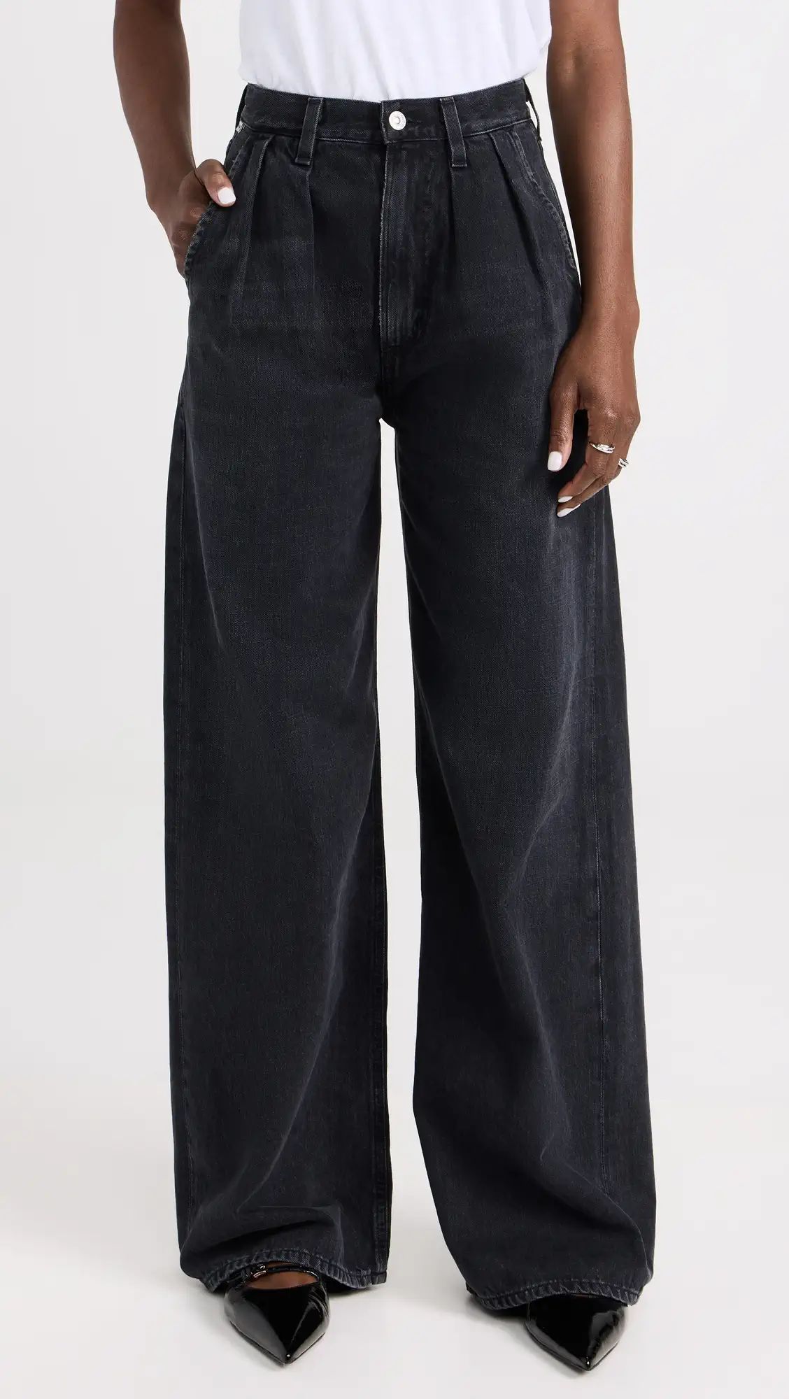 Citizens of Humanity Maritzy Pleated Trousers | Shopbop | Shopbop