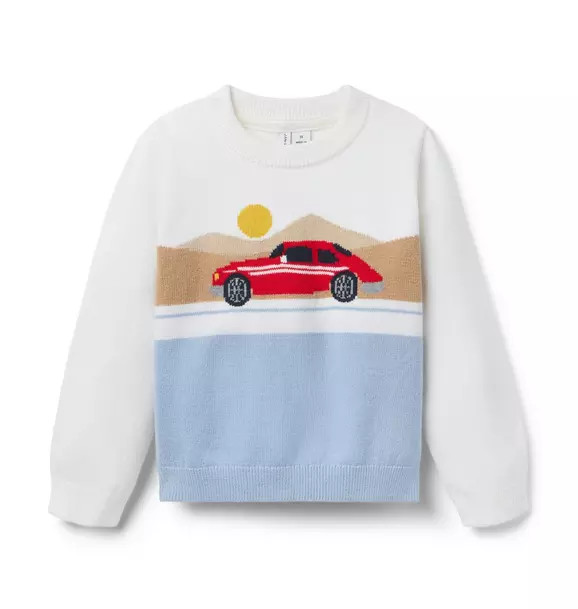 The Race Car Sweater | Janie and Jack
