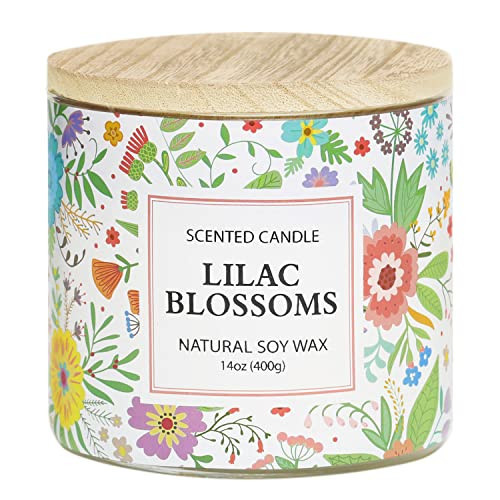 Spring Candle,Easter Scented Candles, Floral Scented Candle, Blossoms Gardenia Scented Candle,Large 3 Wicks, 14 oz | Amazon (US)