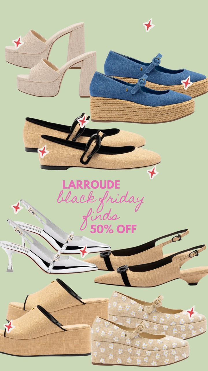 LARROUDE BLACK FRIDAY FINDS! 50% OFF!!! My favorite picks from the Larroude BF sale!!! Love 

 #LTKCyberWeek #LTKHoliday #LTKSaleAlert