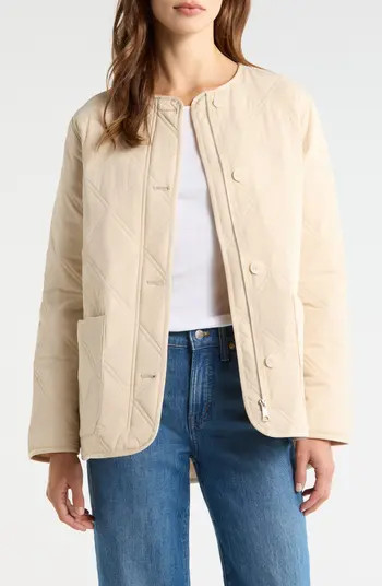 Quilted Patch Pocket Jacket | Nordstrom