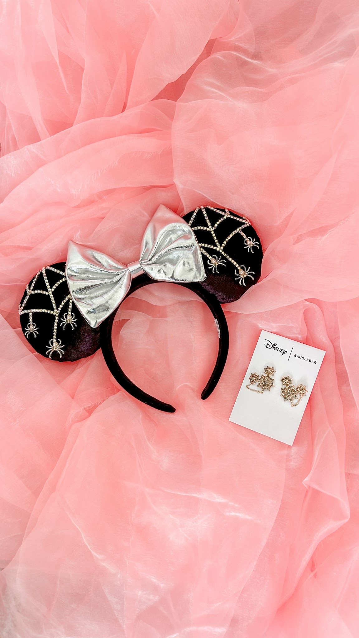 Disney BaubleBar Spiderweb Halloween