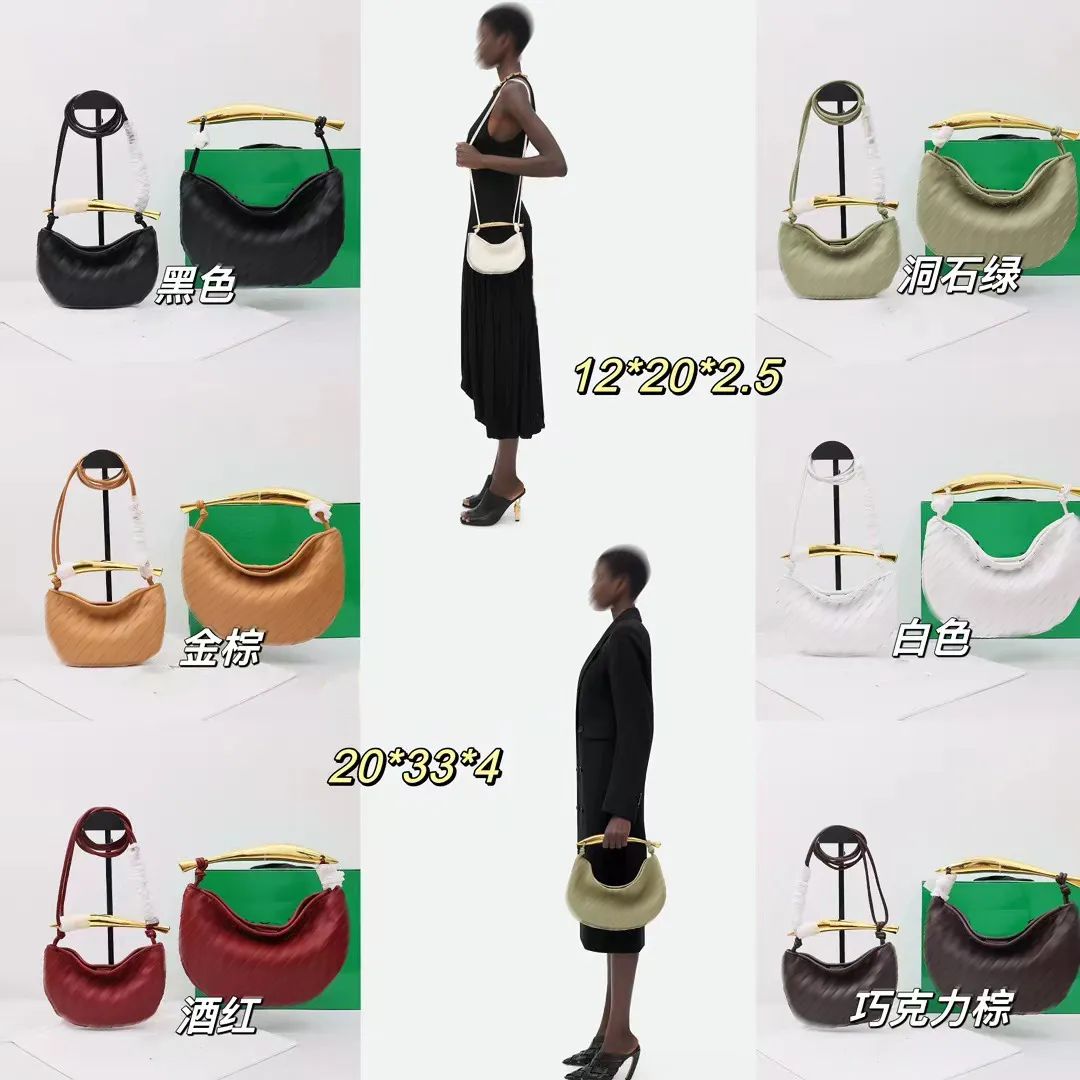 New popular top designer genuine cowhide shoulder bag with top handle, women's handmade woven met... | DHGate