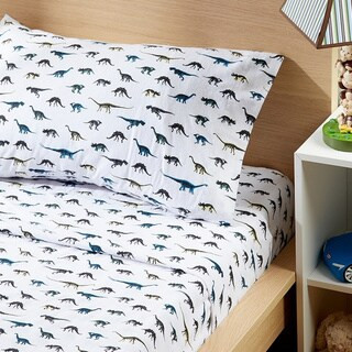 Porch & Den Spencer Dino Pattern Sheet Set Size- Full | Bed Bath & Beyond