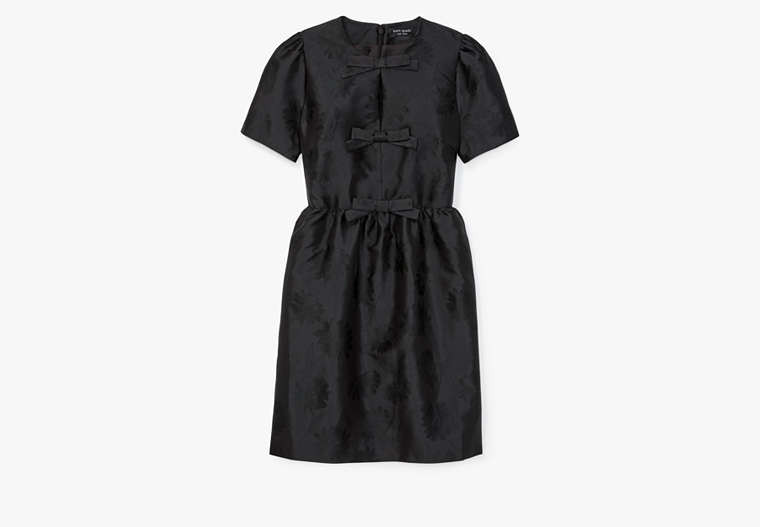 Kate Spade Spring Bouquet Bow Dress, Black - 10 | Kate Spade Outlet