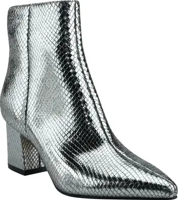 Marc Fisher LTD Jina Metallic Bootie | Nordstrom | Nordstrom