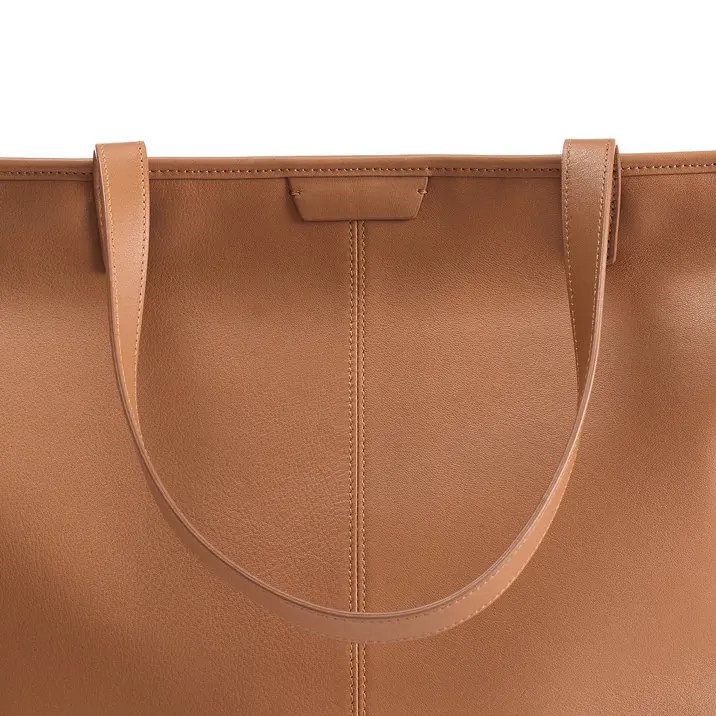 Large Zippered Downtown Tote | Leatherology
