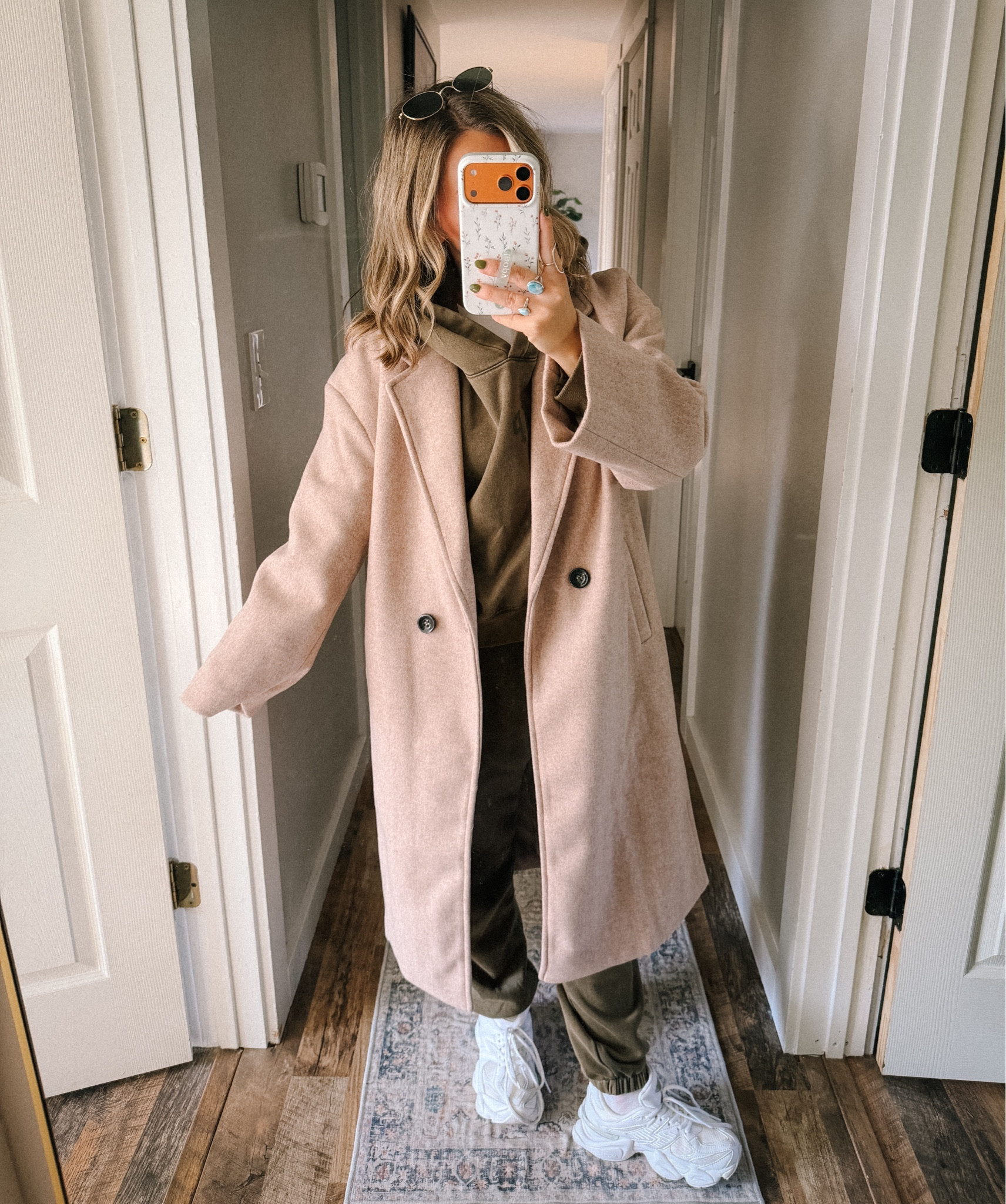 A coat that makes even loungewear look cute & chic 😌 

Jacket: S 
Hoodie: L Petite 
Joggers: XS Petite 

#LTKootd #LTKSeasonal #LTKPetite