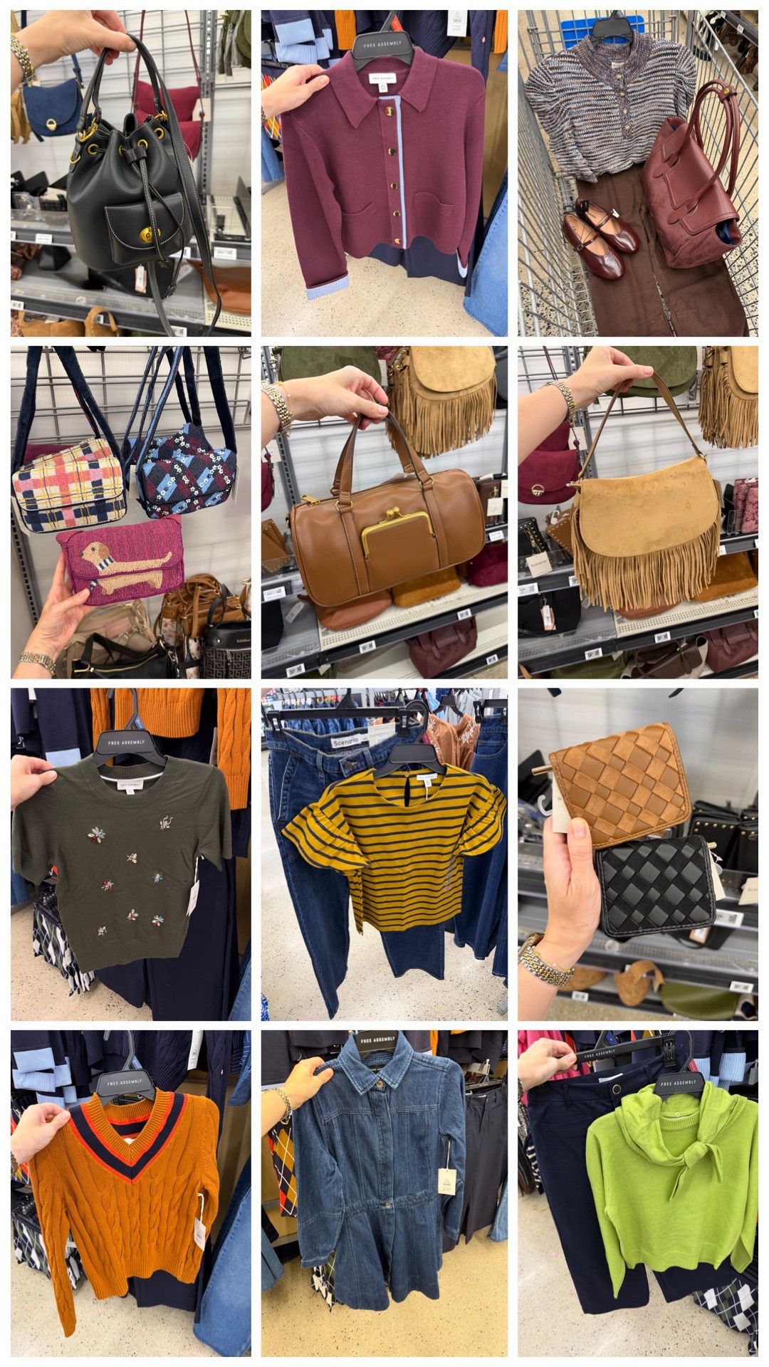 Walmart new arrivals! Handbags, sweaters, tops, jeans and more. #walmartfashion