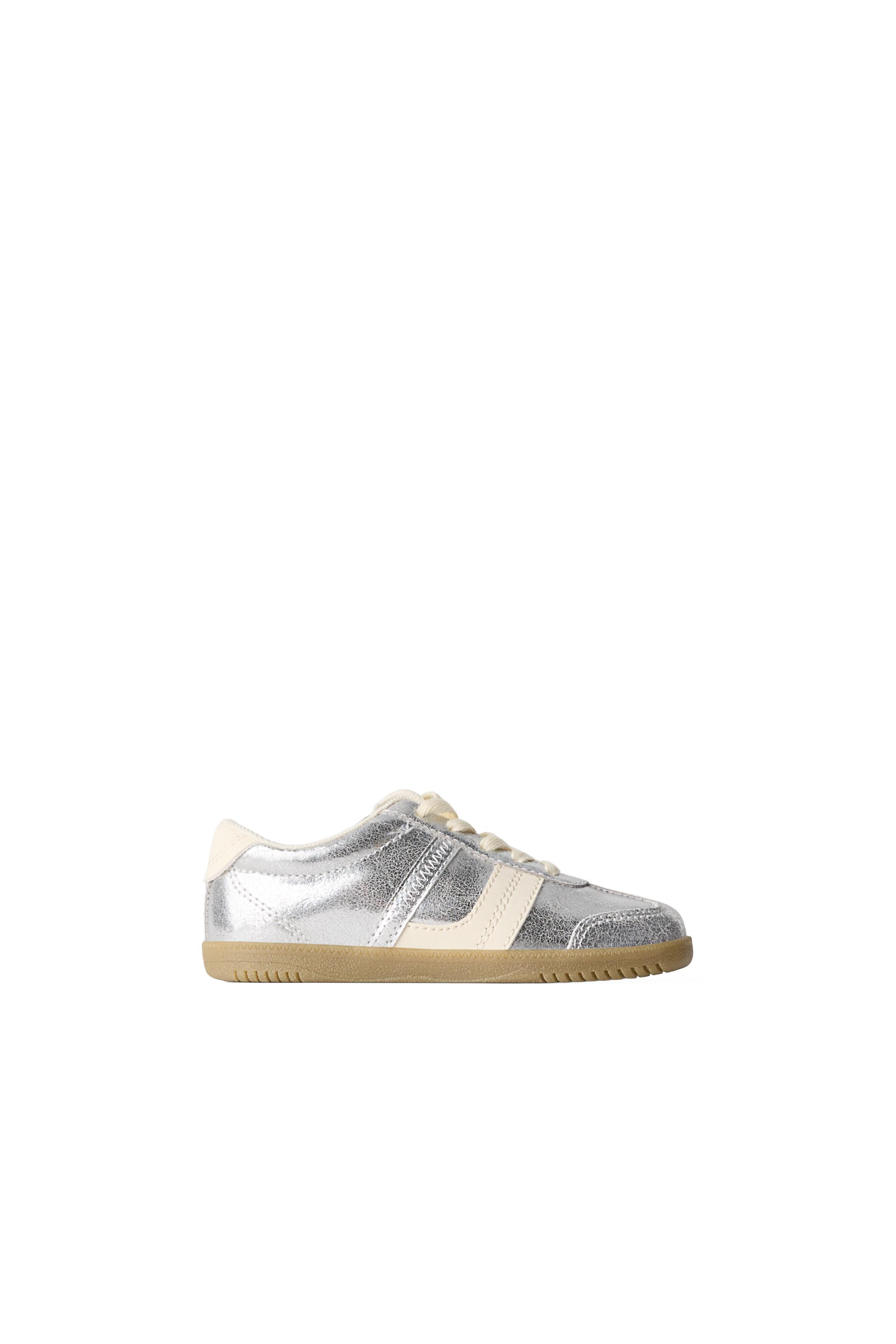 METALLIC SNEAKERS | Zara US