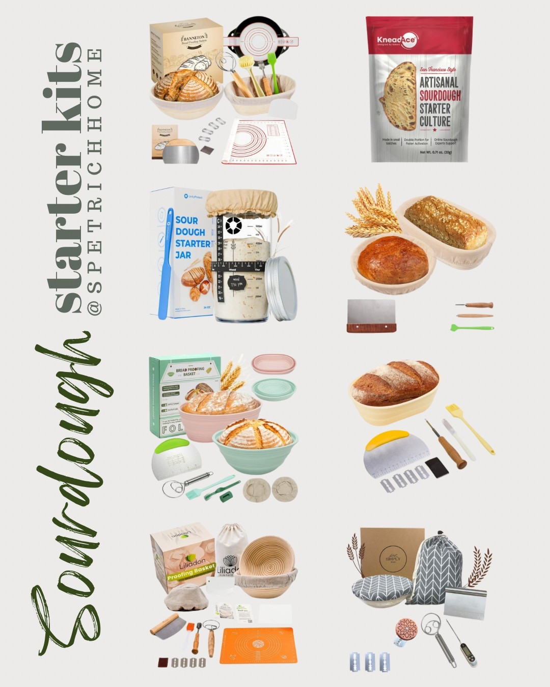 I have been on a sourdough kick lately. I’ve made all the things. Tortillas, pancakes, bread, cinnamon rolls, and more! Why did I wait so long to get into it!? How long will it last. Here are some starter kits with all the things you need. 

#LTKFamily #LTKU #LTKHome