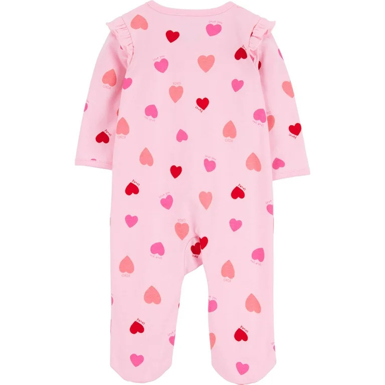 Carter's Child of Mine Baby Girl Sleep 'n Play, One-Piece, Sizes Preemie-6/9 Months | Walmart (US)