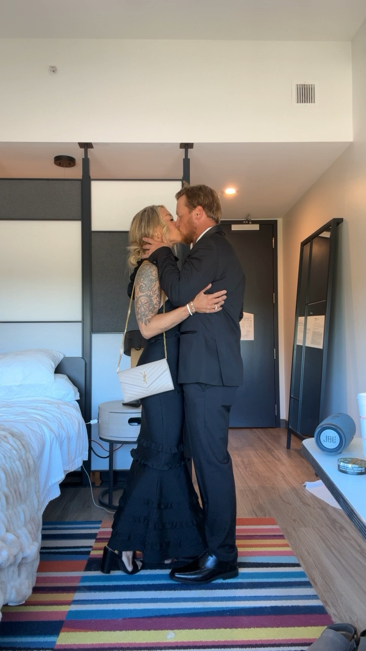 Black tie wedding vibes🖤 second time in this dress & I truly love it so much! In the S! Also linked up Jds suit from Kohls🤵‍♂️ shoes are TTS from target! 

Party attire / dress / formal / outfit idea / mens tux / mens suit / Holley Gabrielle / reel / video 

#LTKWedding #LTKMens #LTKVideo