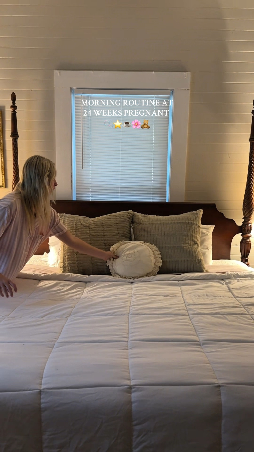 24 weeks and feeling good🩵 pjs are out of stock but linked a similar pair from the same brand ✨

#LTKFallSale #LTKStyleTip #LTKFindsUnder50