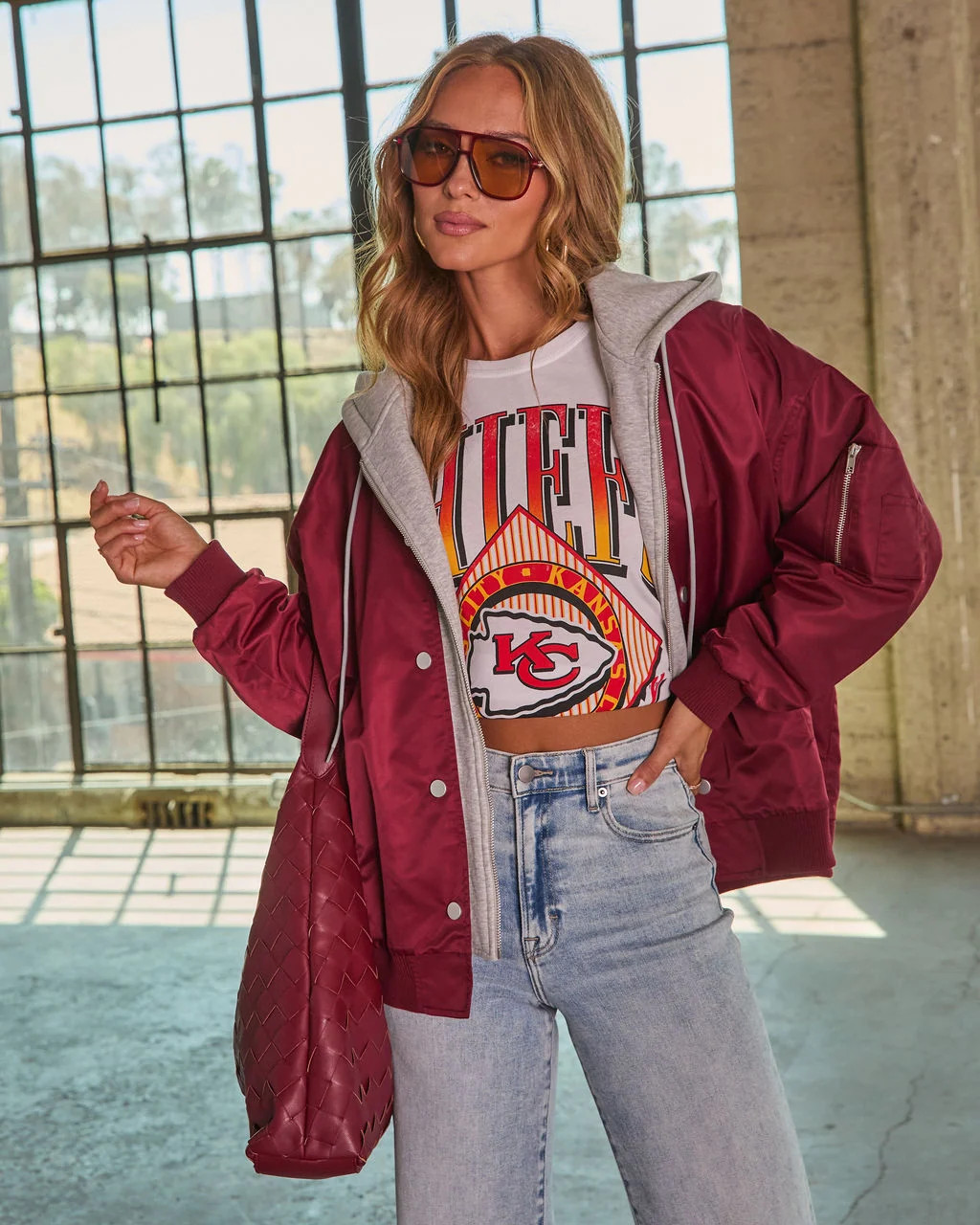 Kansas City Chiefs Cotton Graphic Short Sleeve Tee | VICI