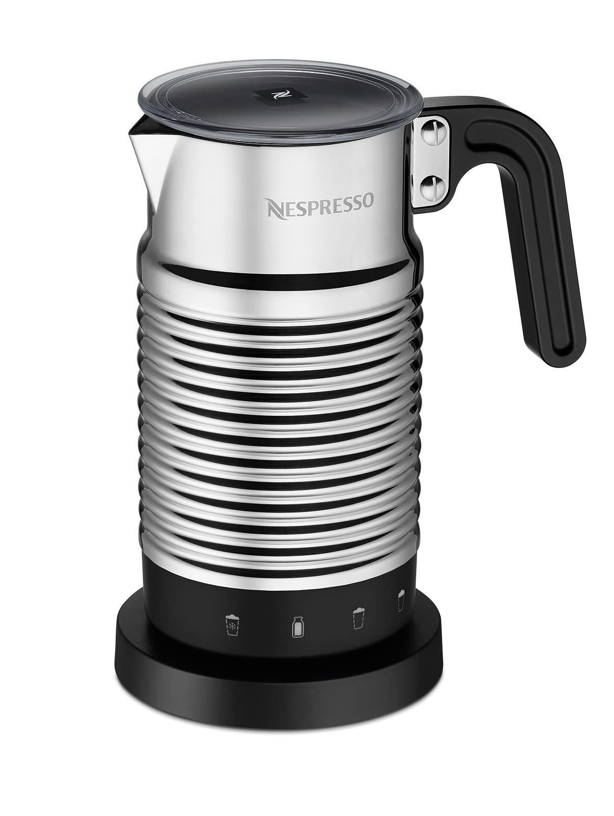 NESPRESSO Aeroccino 4 Milchaufschäumer, Elektrischer Schaumaufbereiter für 120 ml cremigen Milc... | Amazon (DE)