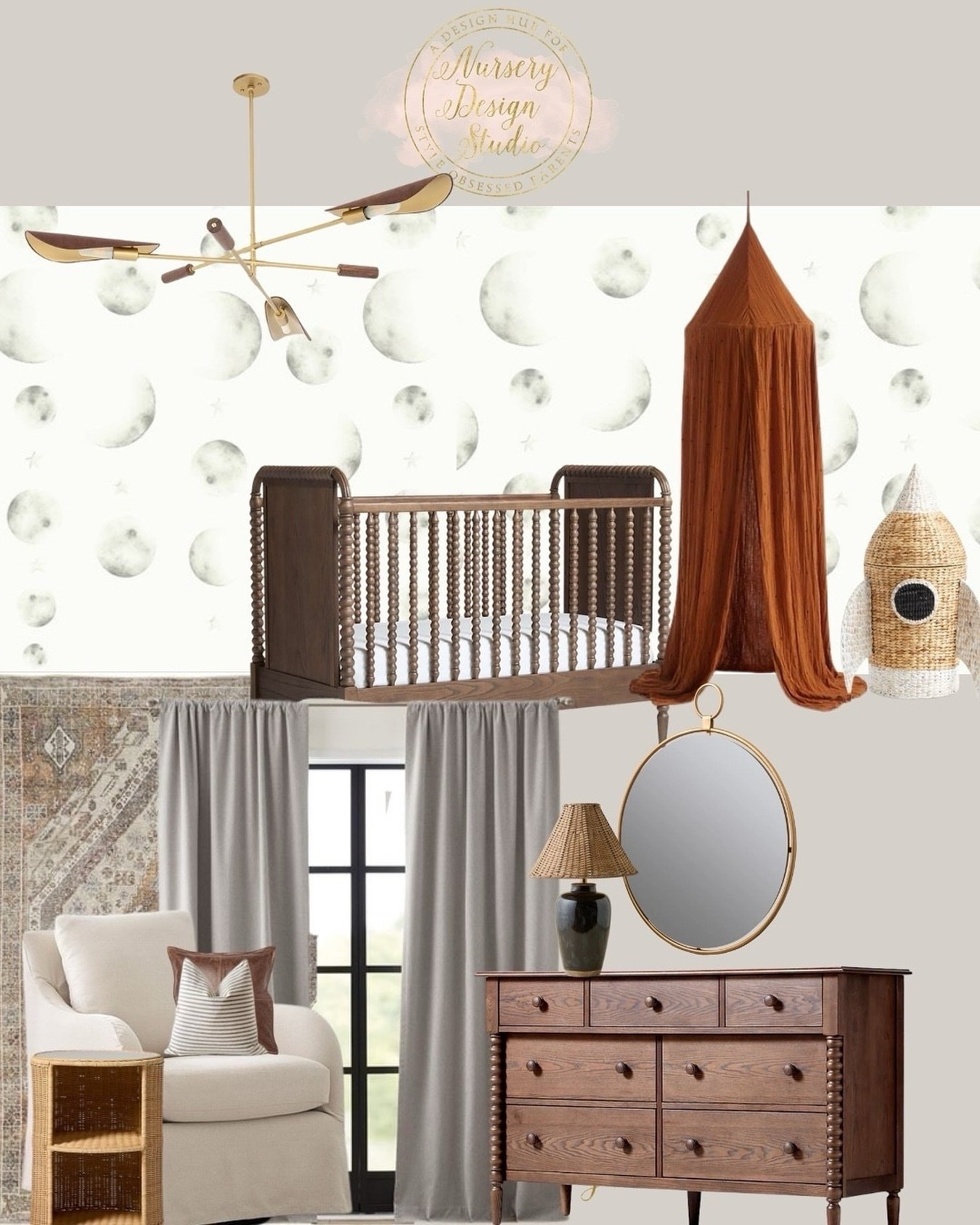 Space themed nursery - for the future astronaut🚀