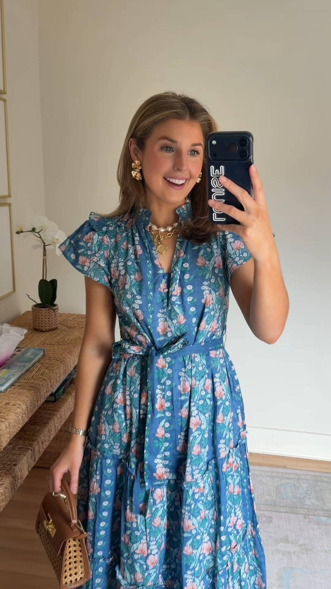 Spring outfit idea! Perfect for a baby shower or Easter! Wearing an XS