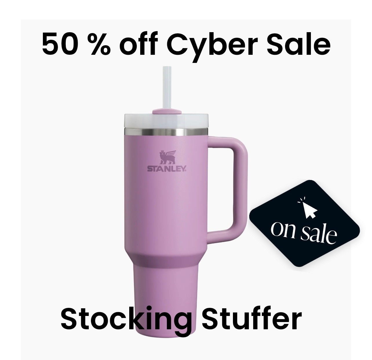 Stanley’s make great gifts ! Teachers, Coaches kids all love them! 50 % off now! 

#LTKSaleAlert #LTKCyberWeek #LTKGiftGuide