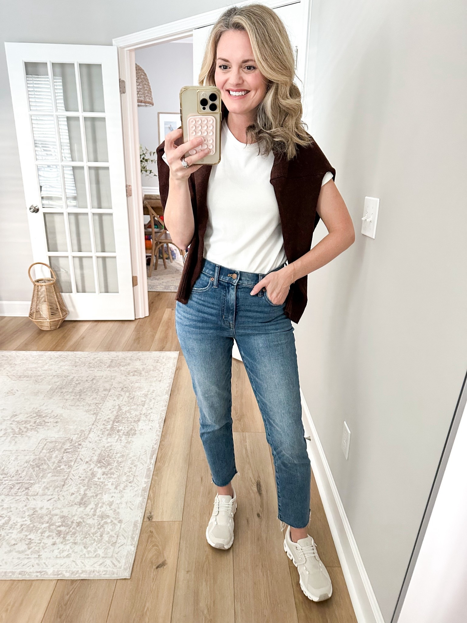My favorite white tee is on sale for under $15!! Linking a similar pair of denim. Yesterday’s outfit! 

#LTKCyberWeek #LTKFindsUnder100 #LTKOver40