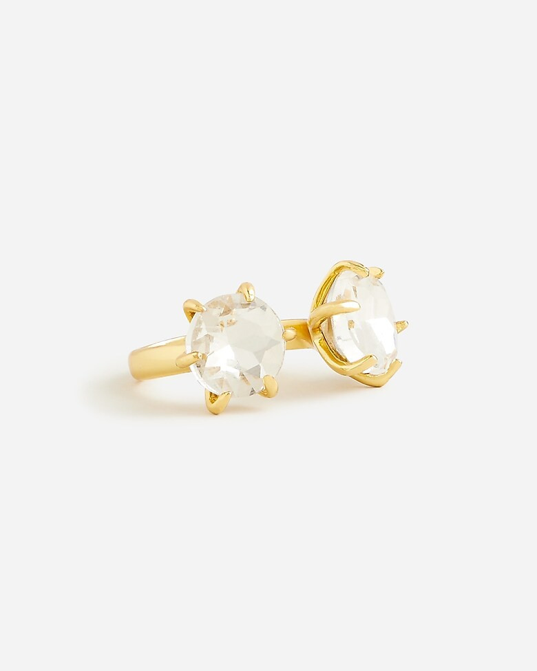 Open crystal ring | J. Crew US