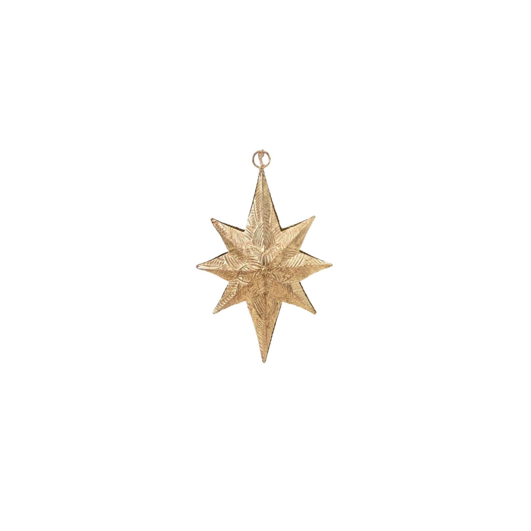 Embossed Star Ornament | Foundation Goods